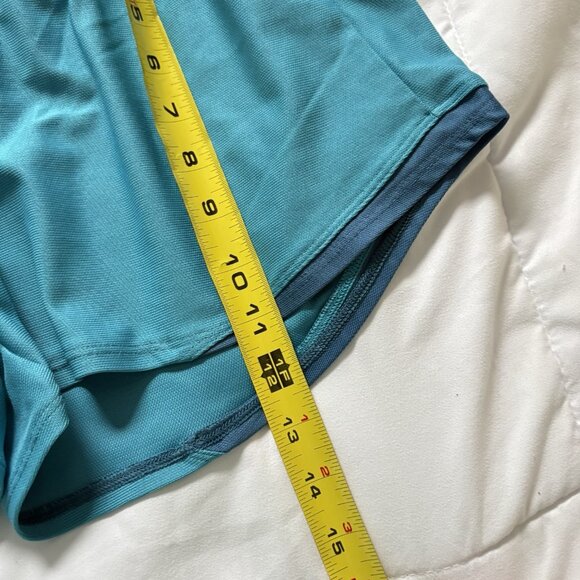 Under Armour Womens Size Medium Blue Elastic Waist UA Play Up Shorts Running - Picture 5 of 10